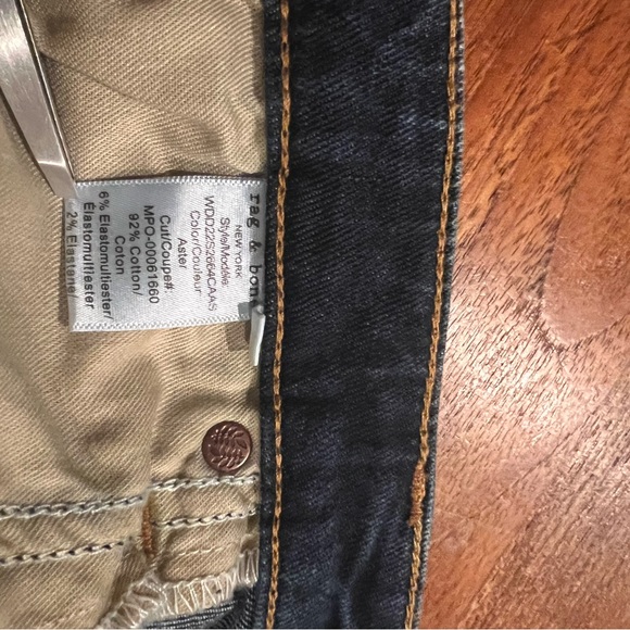 Rag and Bone women’s Nina High Rise Skinny Size 28. (26.5” in seam) - Picture 5 of 9